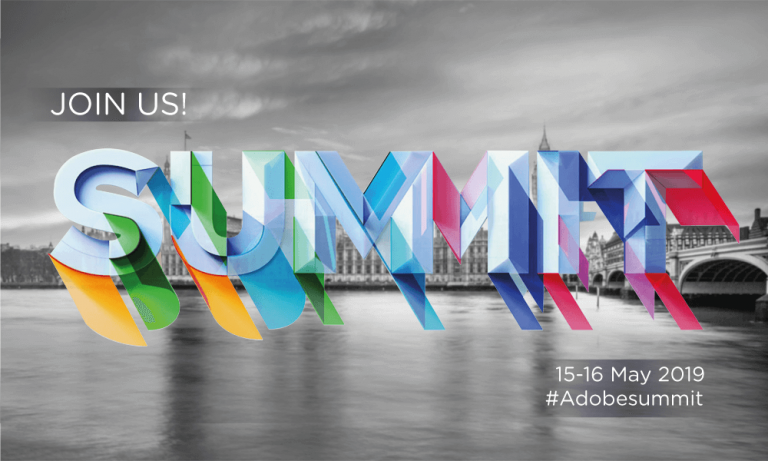 Invitation for Adobe Summit 2019